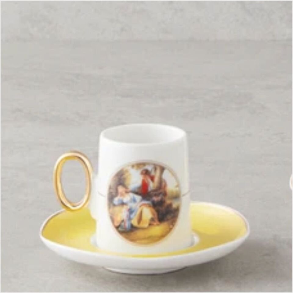 Bristol Tul400-Fig-00 T.Kahve Fincanı 2 Kişi 4Prç