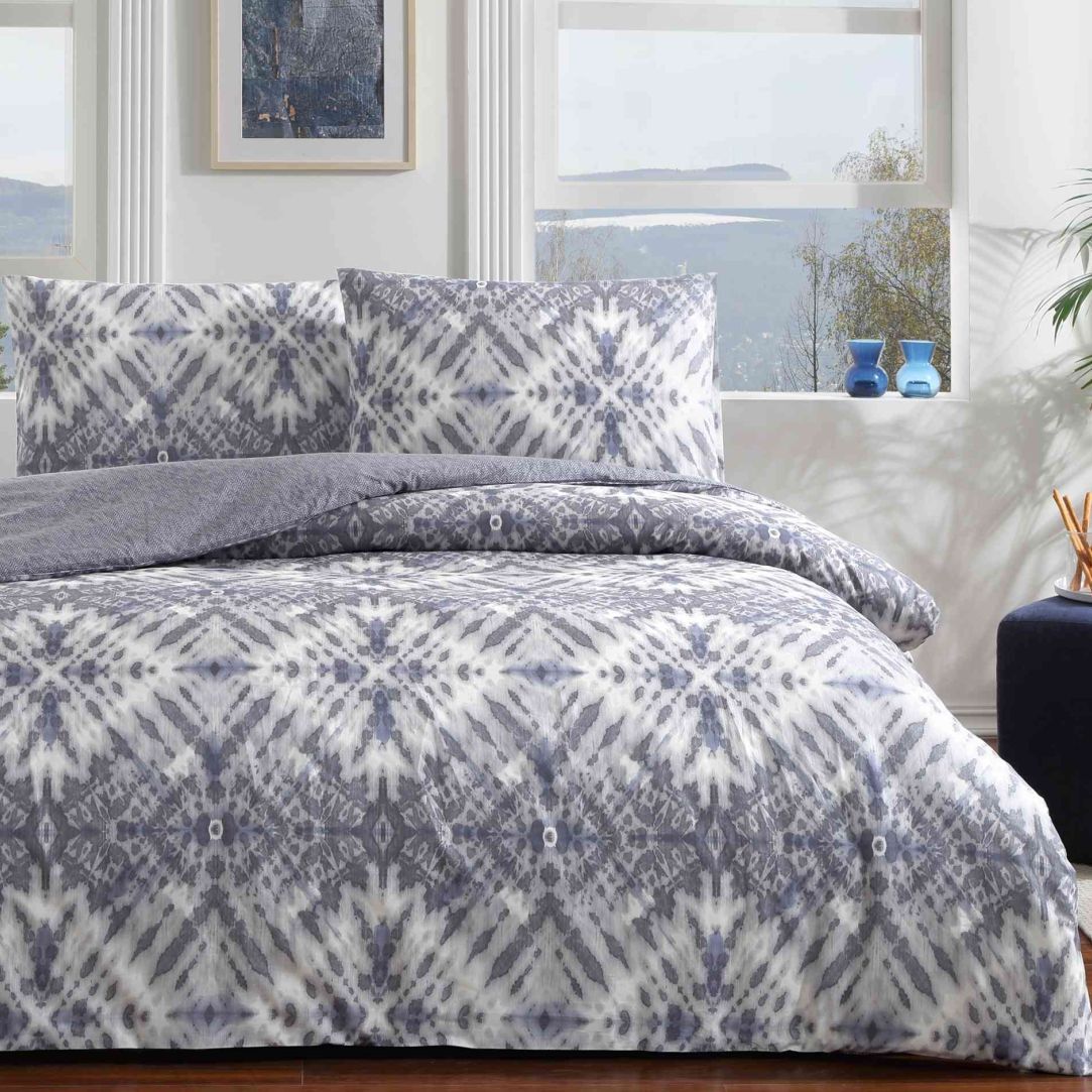 Taç Mavis Çift Kişilik Nevresim Takımı