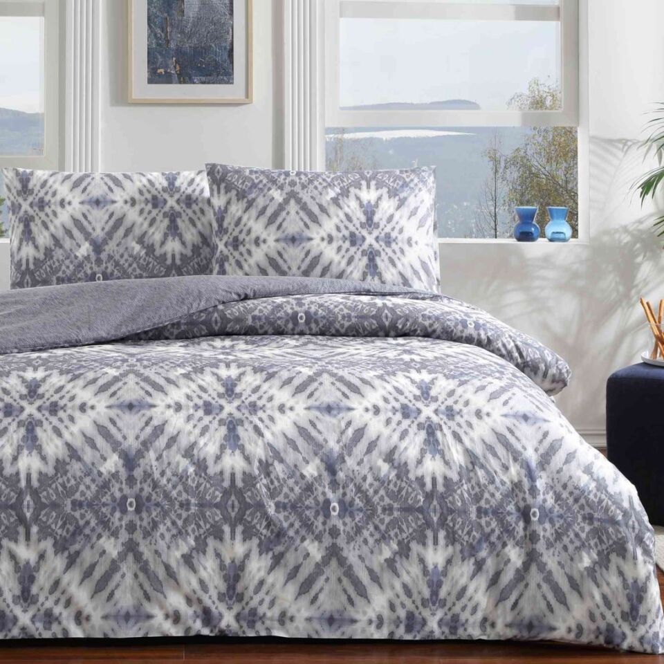 Taç Mavis Çift Kişilik Nevresim Takımı