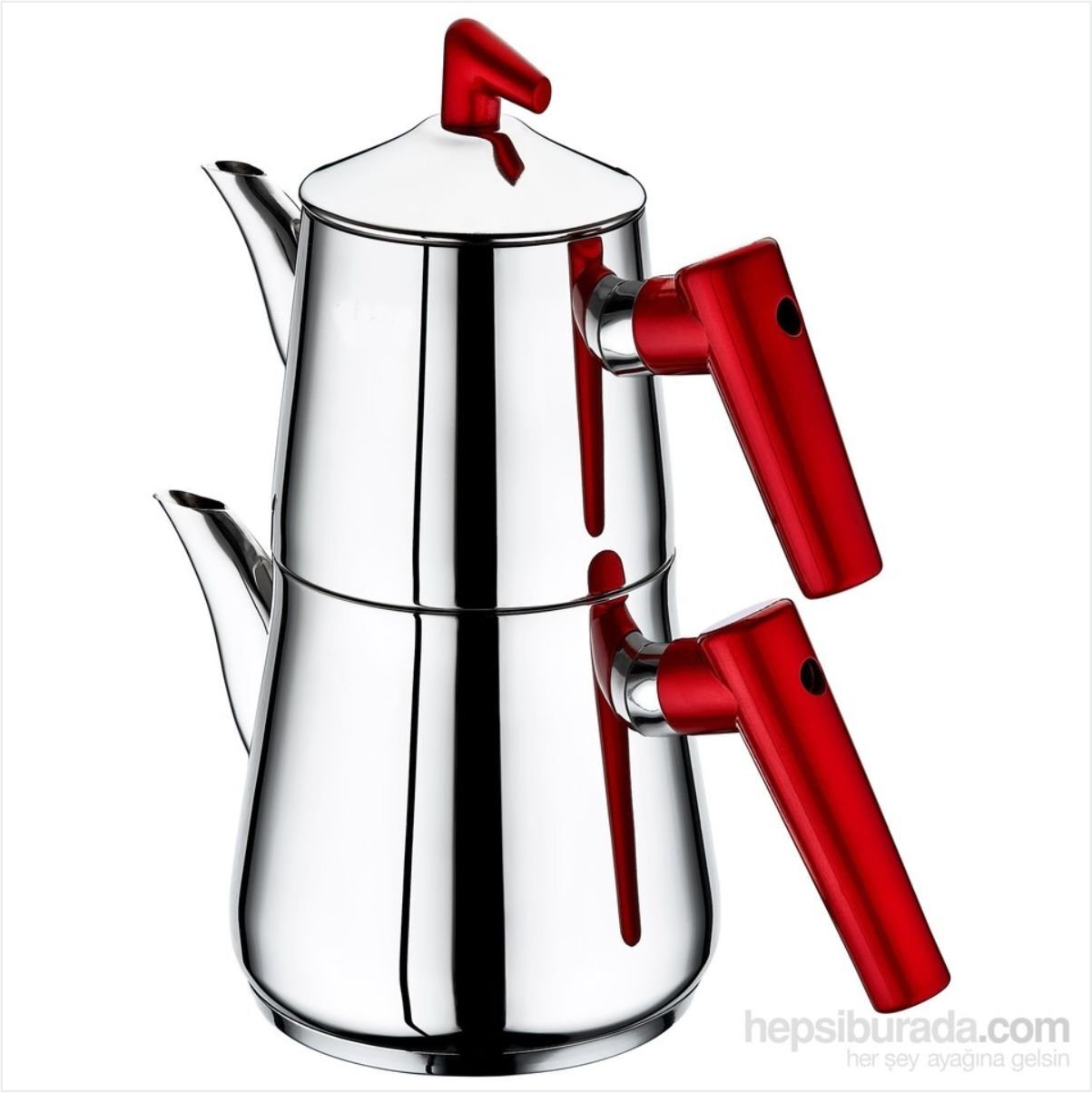 SAFINOX ORTA VISION ÇAYDANLIK RENKLİ KULPLU-T4111010202