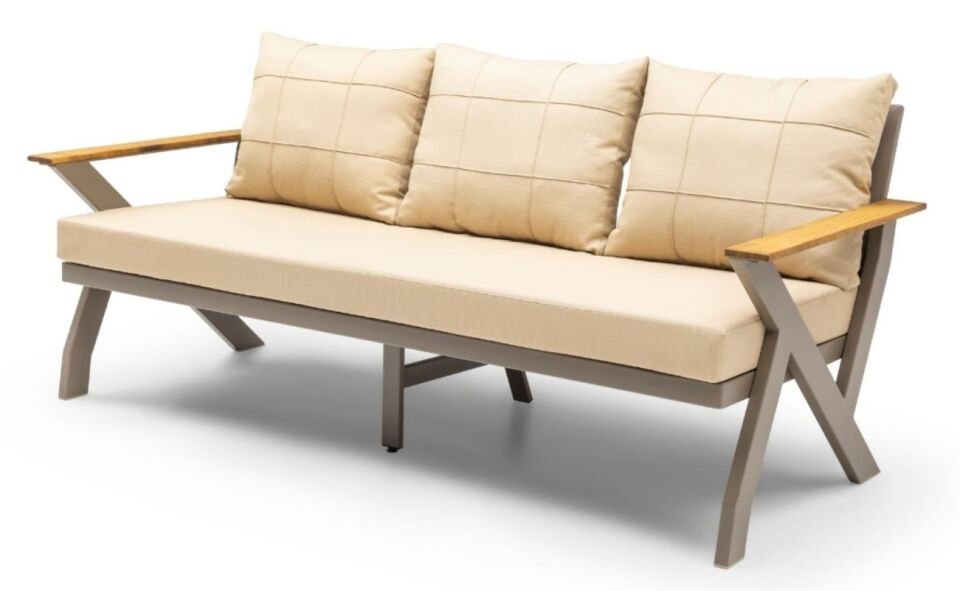 Terazzi Norma 92X195X86 Cm Bahçe Oturma Grubu Capy