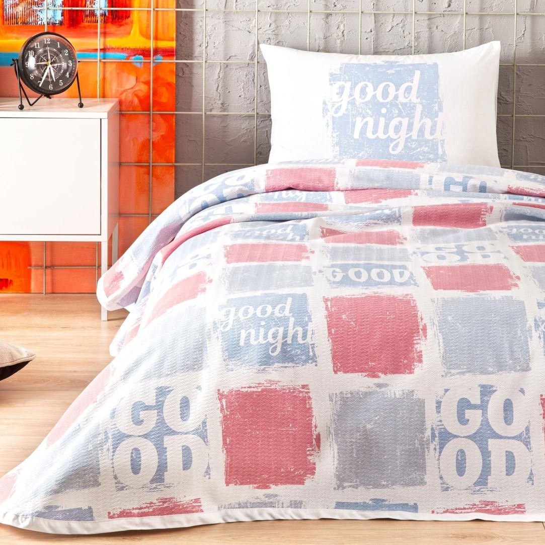 Taç Cheery Çift Kişilik Pike Takımı