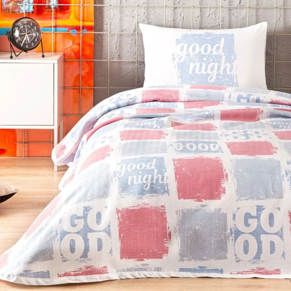 Taç Cheery Çift Kişilik Pike Takımı