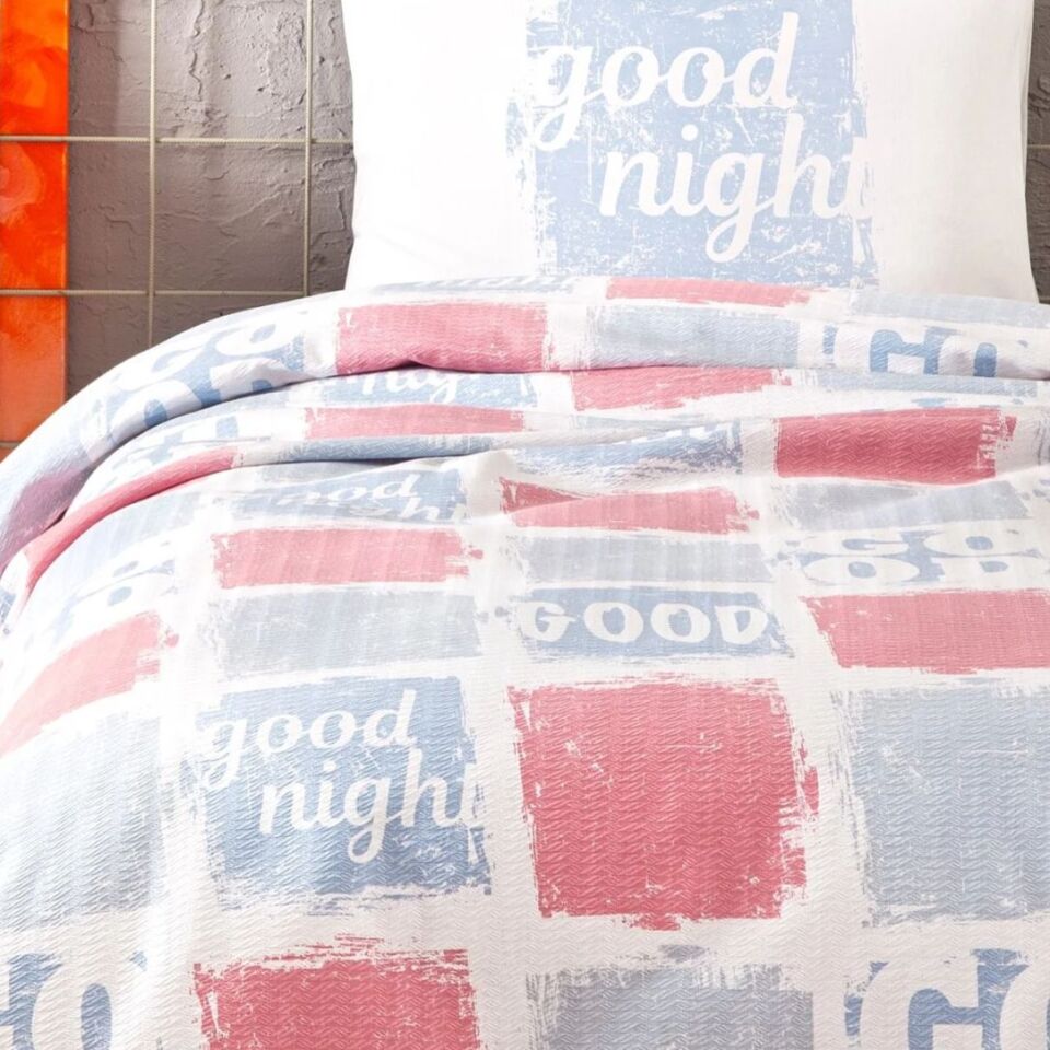 Taç Cheery Çift Kişilik Pike Takımı