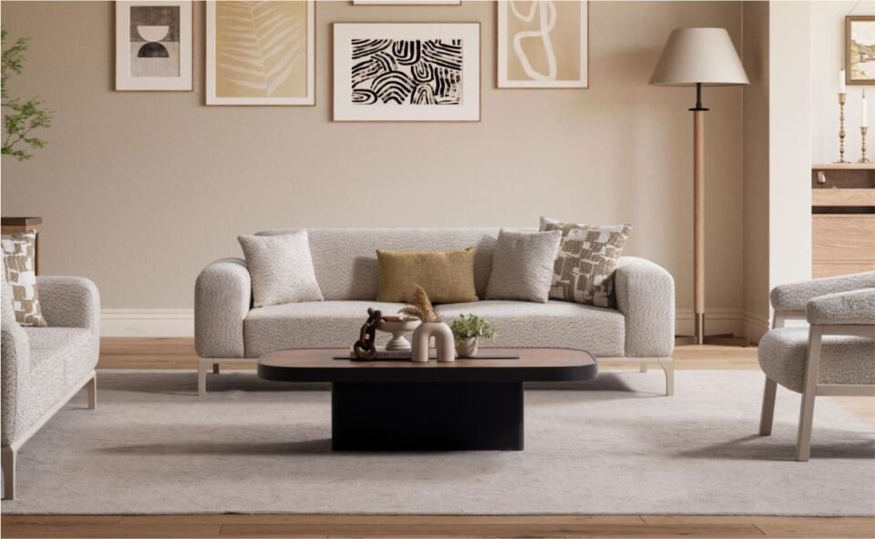 Sofa Luka Koltuk Takımı 3+3+1+1 Mass 01