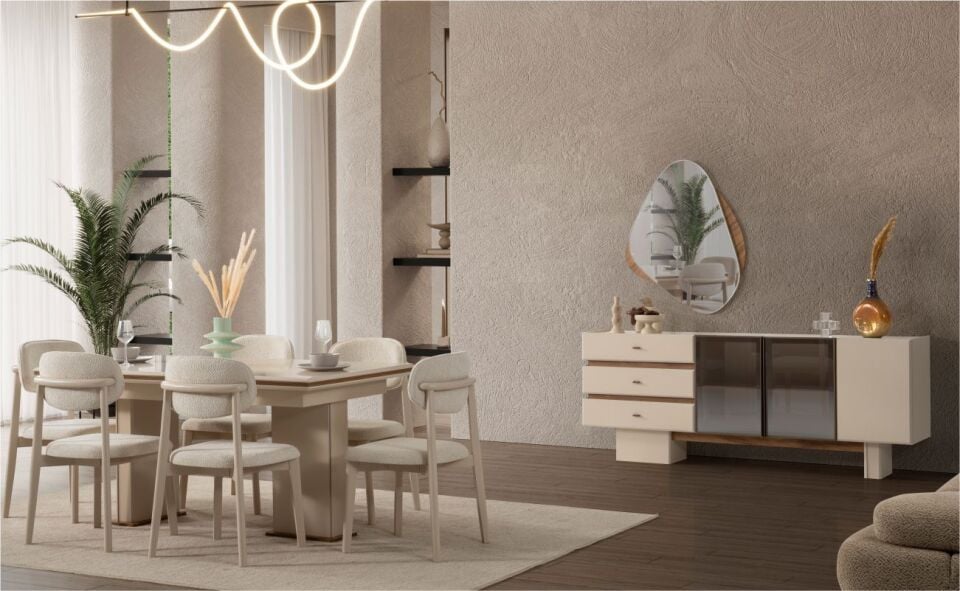 Morello İstanbul Yemek Odası Takımı