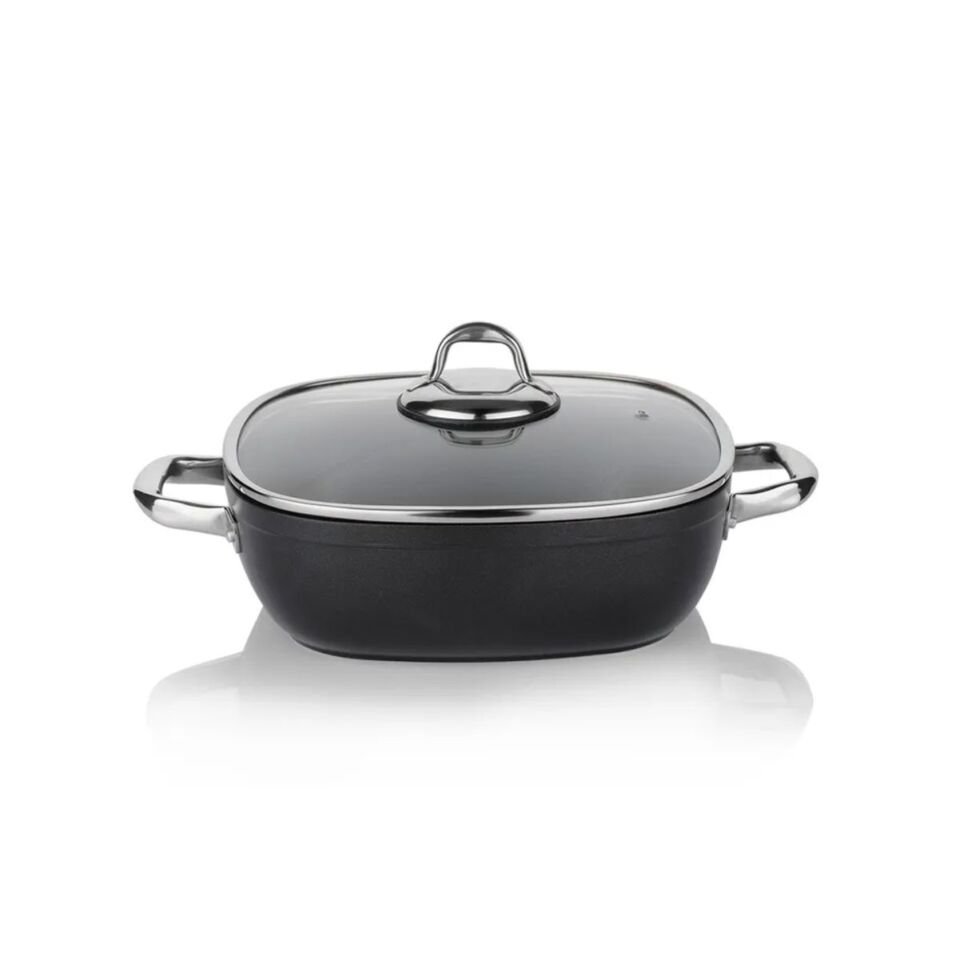 Schafer Gastronomie Master Y.Y.Tencere Seti -İnd-7 Parça-Siyah
