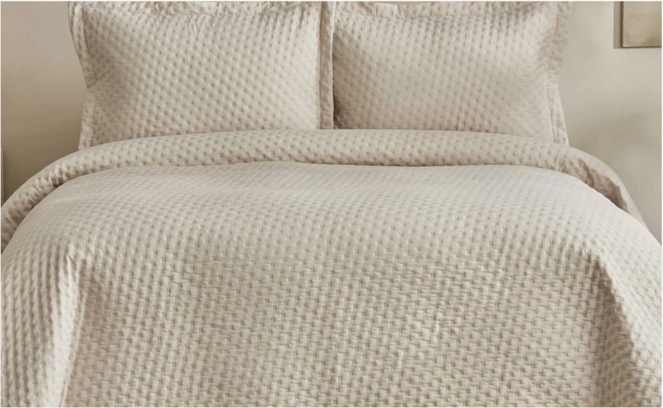 Karaca Home Breeze Soft Tek Kişilik Yatak Örtüsü Takımı Ekru