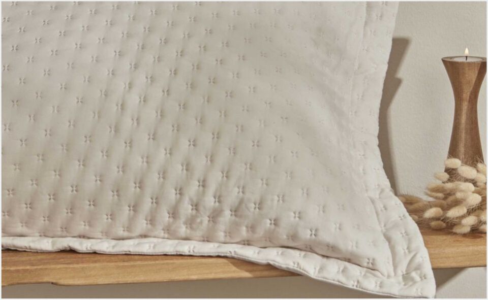 Karaca Home Breeze Soft Tek Kişilik Yatak Örtüsü Takımı Ekru