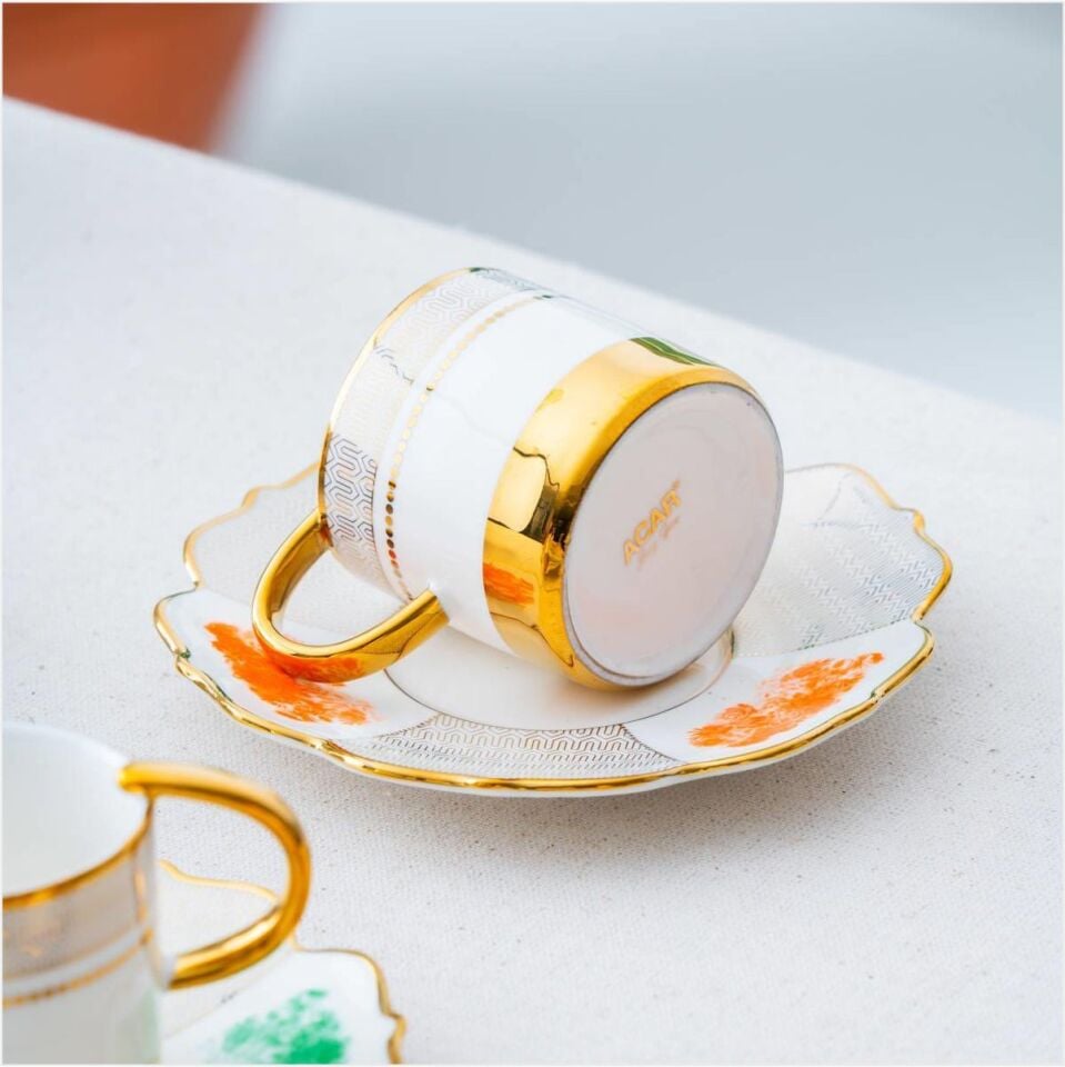 ACAR HXF-06855/6  NASHWELL 6 LI KAHVE FİNCAN TAKIMI