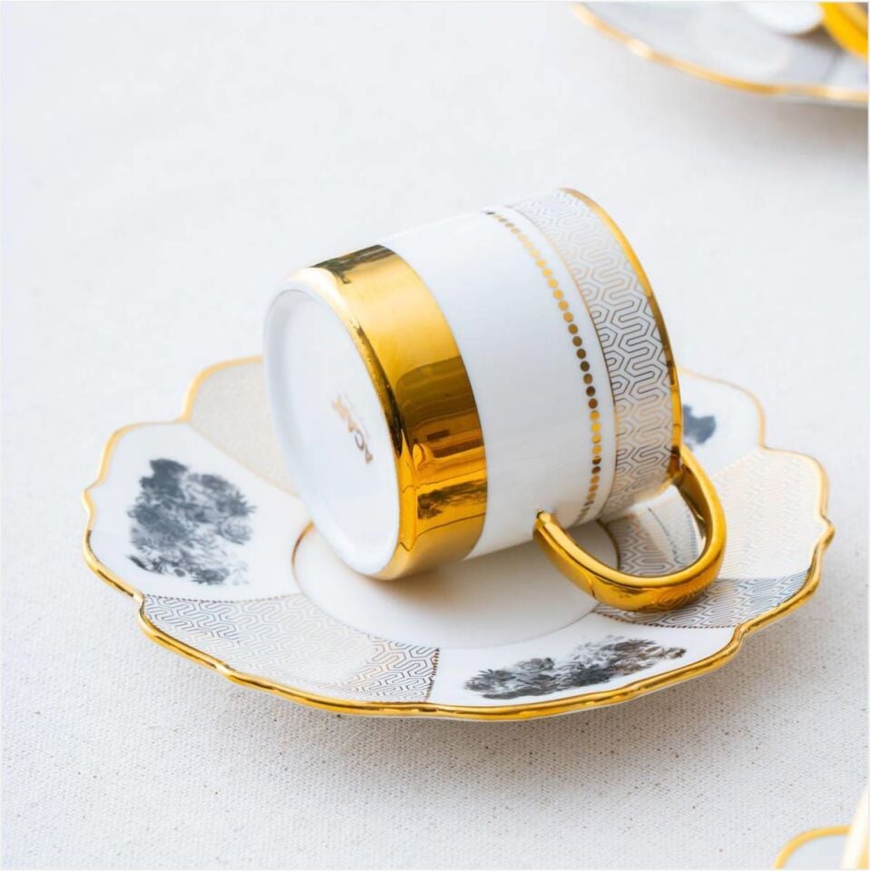 ACAR HXF-06855/6  NASHWELL 6 LI KAHVE FİNCAN TAKIMI