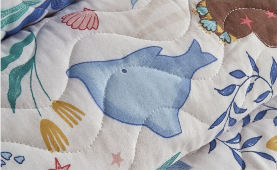 Karaca Home Young Mermaid Tek Kişilik Yatak Örtüsü Takımı