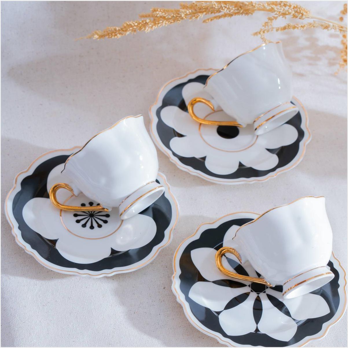 ACAR YKG-05992/12 SELVINA 6 LI KAHVE FİNCAN TAKIMI