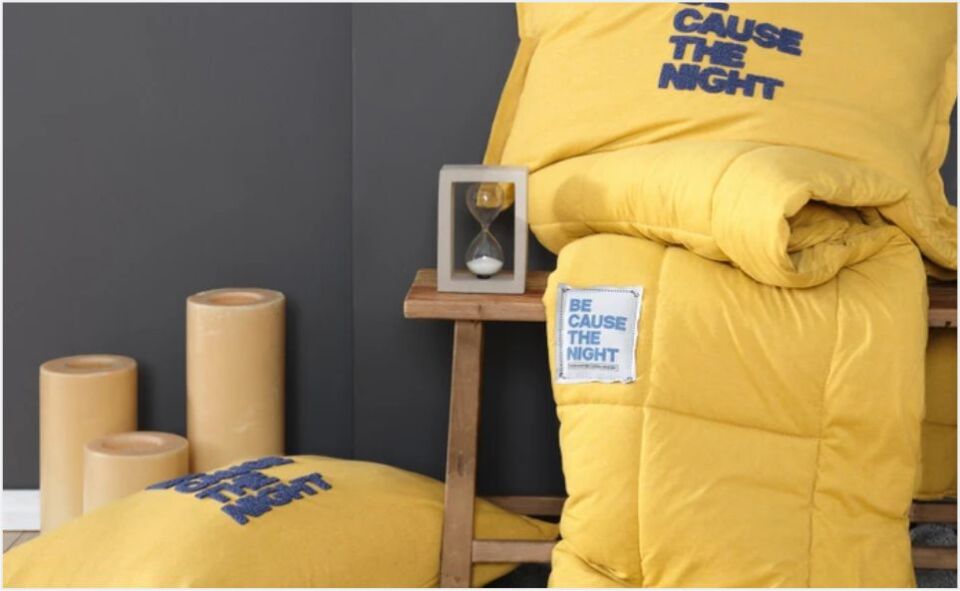 Karaca Home Motto Cotton Comfort Tek Kişilik Uyku Seti Hardal
