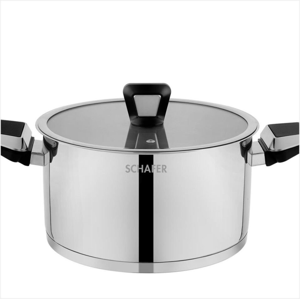 SCHAFER PREMİUM ÇELİK ÇEYİZ SETİ 18 PARÇA-INOX