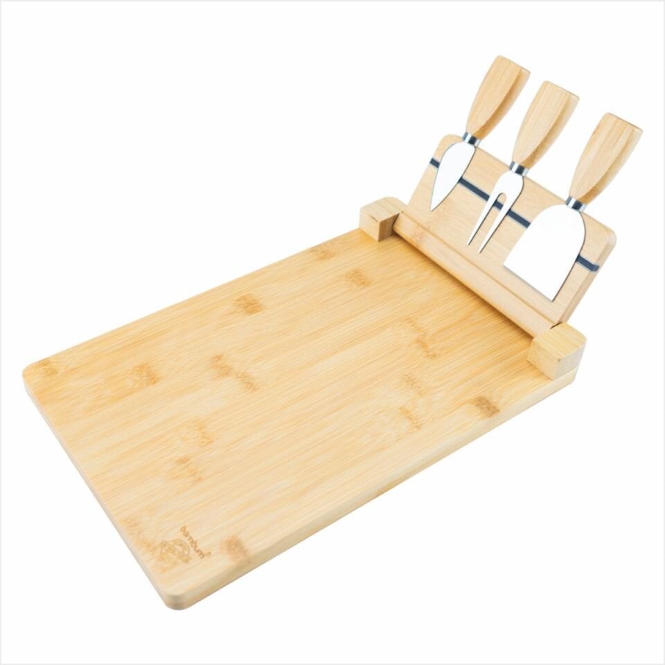 BAMBUM  CASTELLO - 4 PARÇA PEYNİR SERVİS SETİ