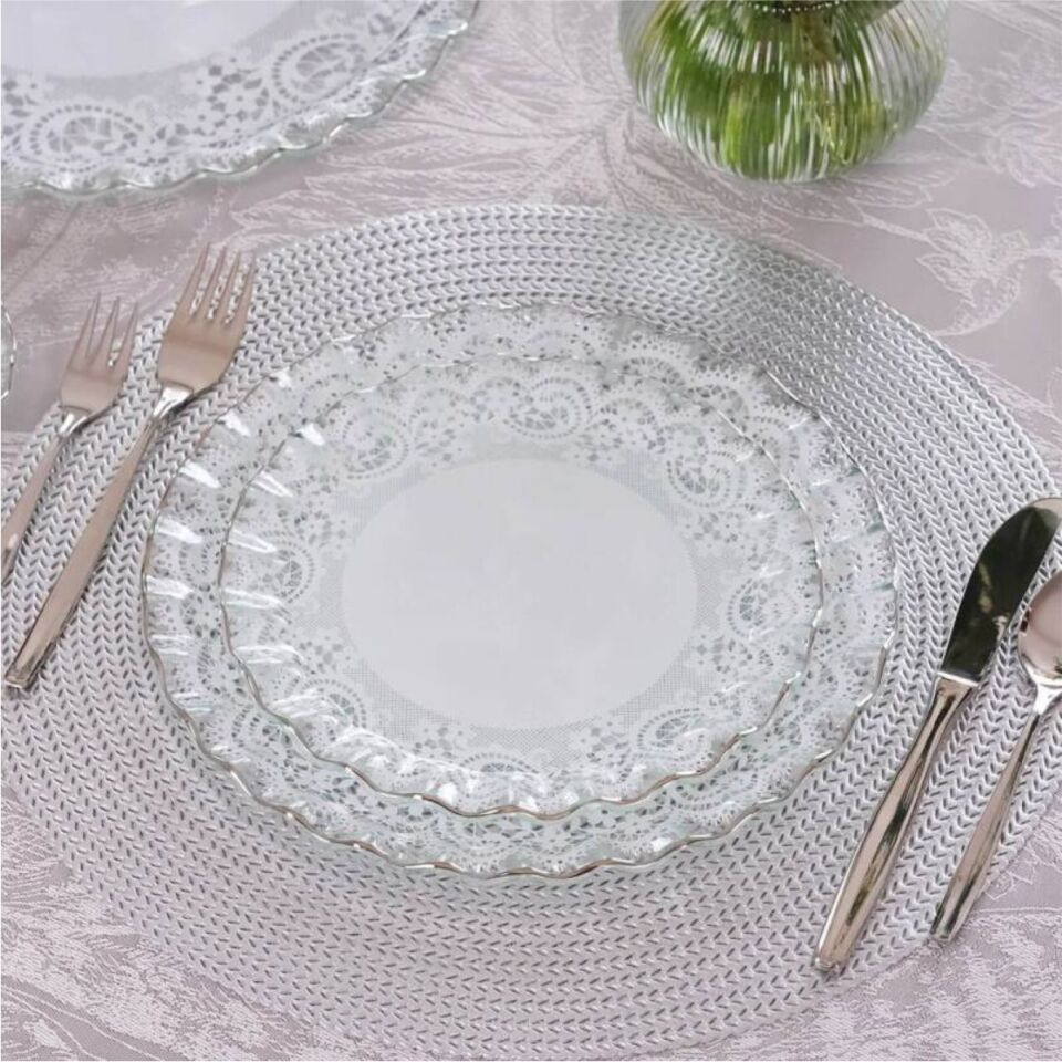 Glore Marche Platin 28 Parça Tea Time