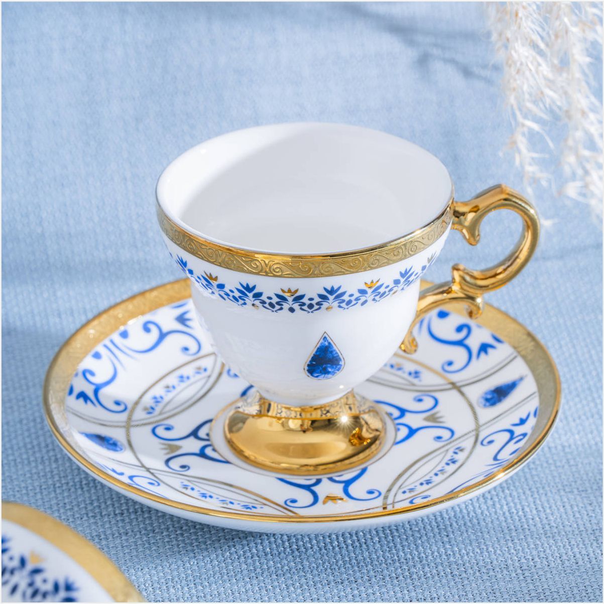 ACAR KALLISTO/KELODORA 6 LI KAHVEHXF-08439/8