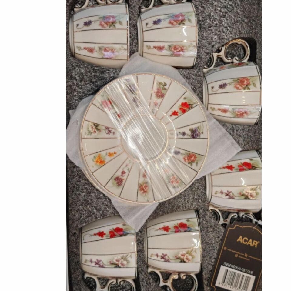 ACAR GISELE 6 LI KAHVE FİNCANIKAI-08174/8