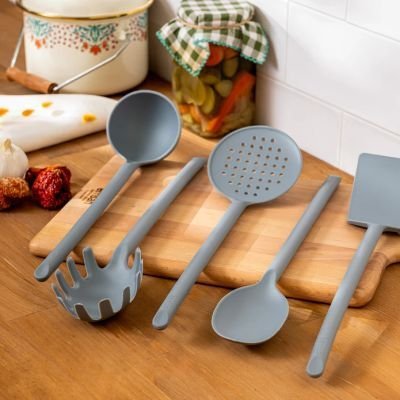 Emsan Fıesta 5 Parça Servis Seti Gri