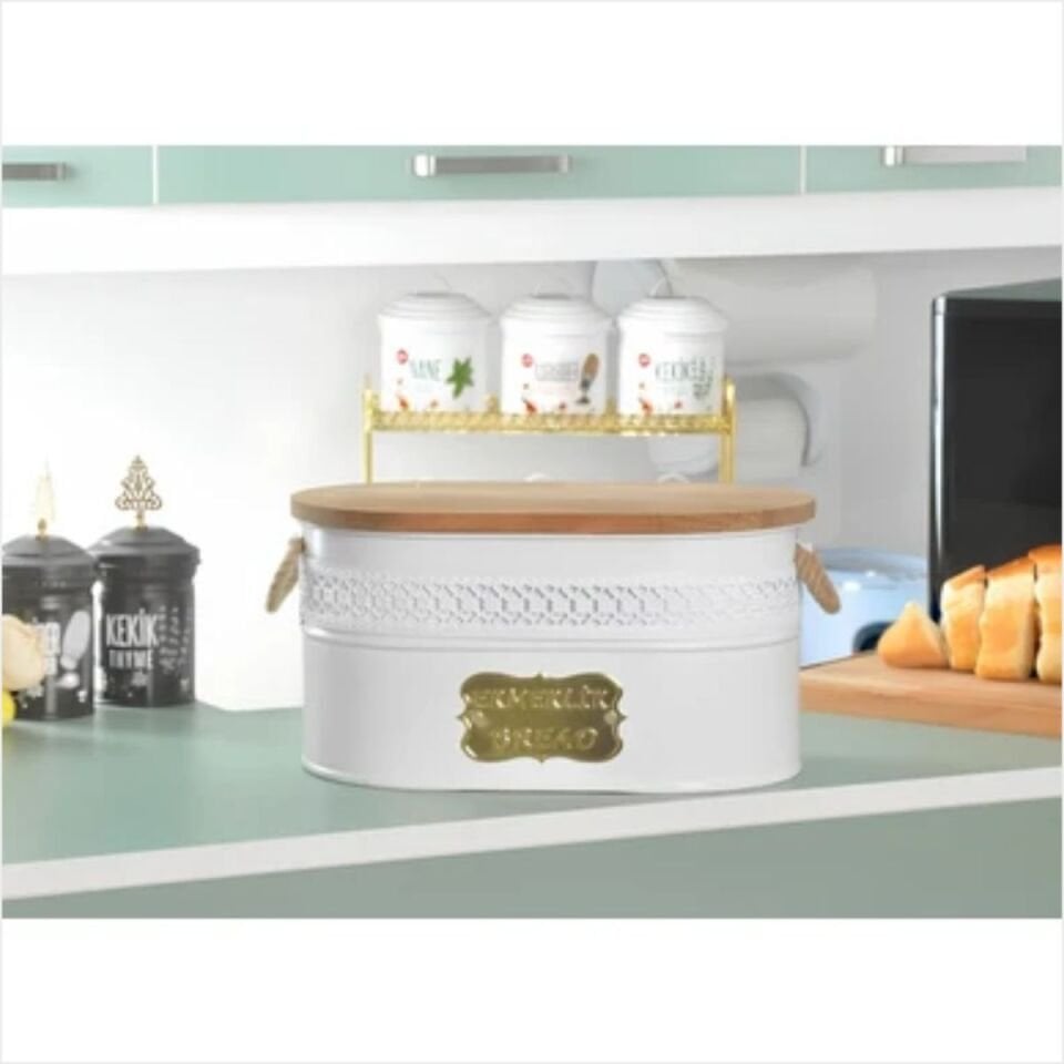 Yıldıray 952 Yuvarlak Ahşap Kapaklı Ekmeklik Pembe