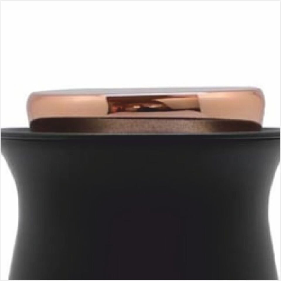 Sembol Kıtchen Art-85 Silindir 16 Cm Kavanoz Black-Rosegold
