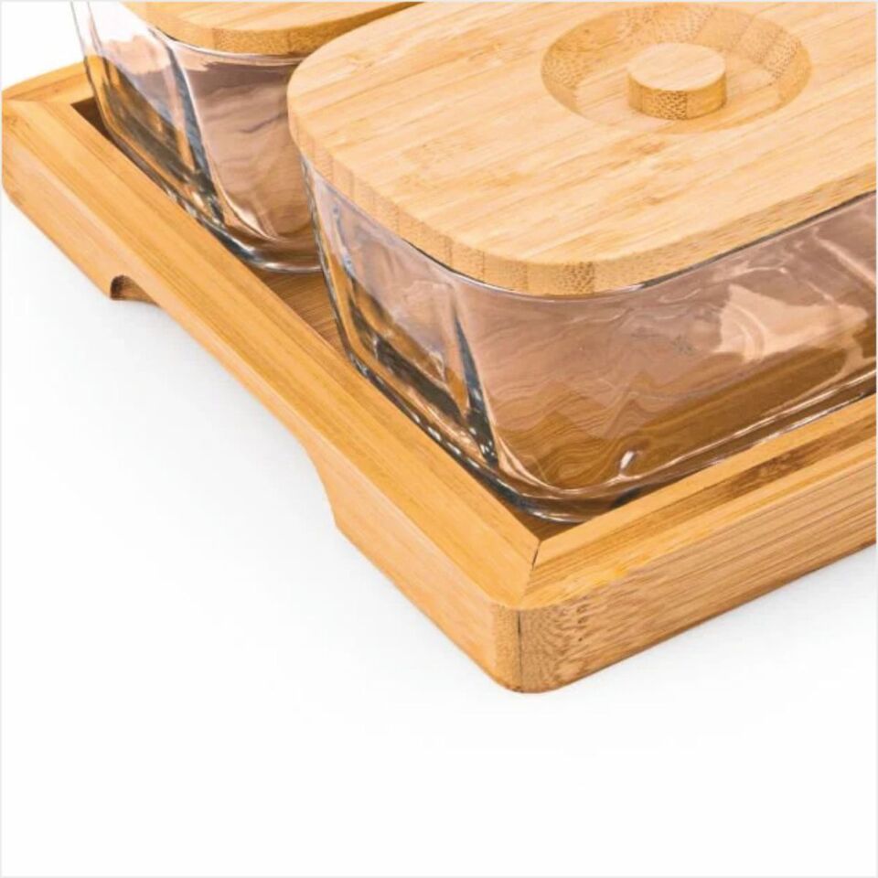 BAMBUM  KROSNA - 9 PARÇA CAM KAHVALTILIK