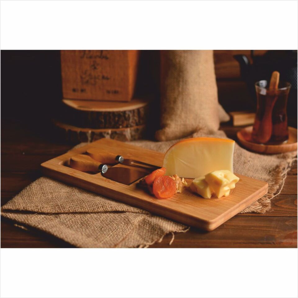 BAMBUM  GON - 3 PARÇA PEYNİR SERVİS SETİ