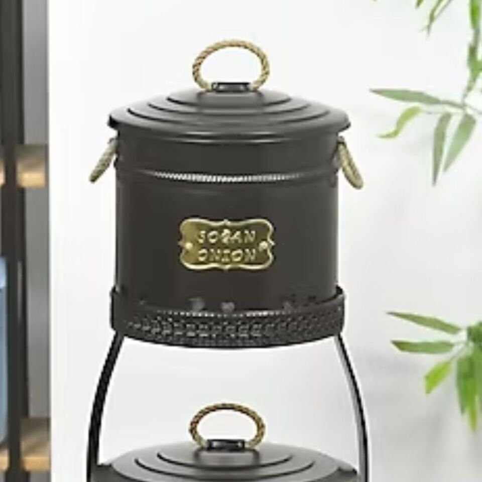 Yıldıray 1051 Stantlı 2 Katlı Büyük Dantelli Pat. Soğ. Kovası Antrasit