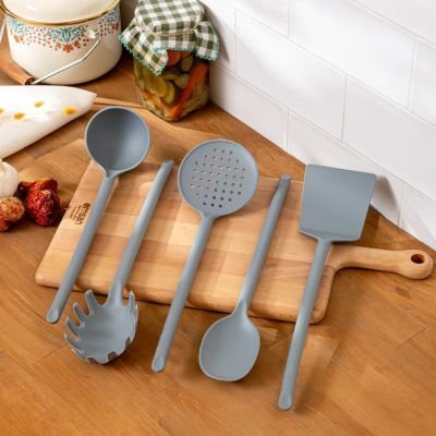 Emsan Fıesta 5 Parça Servis Seti Gri