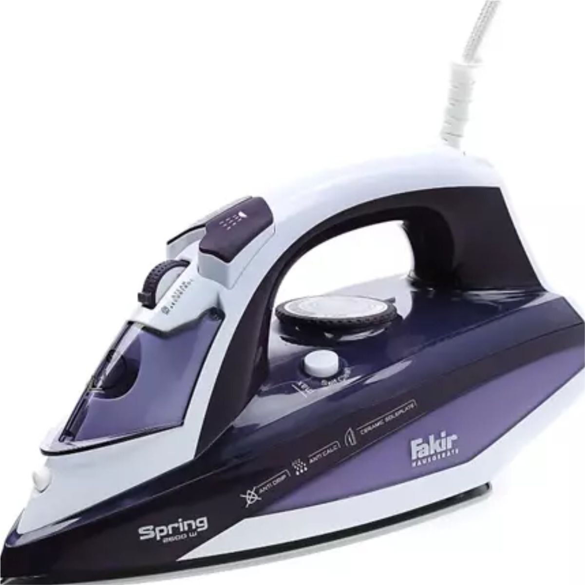 Fakir Spring Mor 2600 W Buharlı Ütü