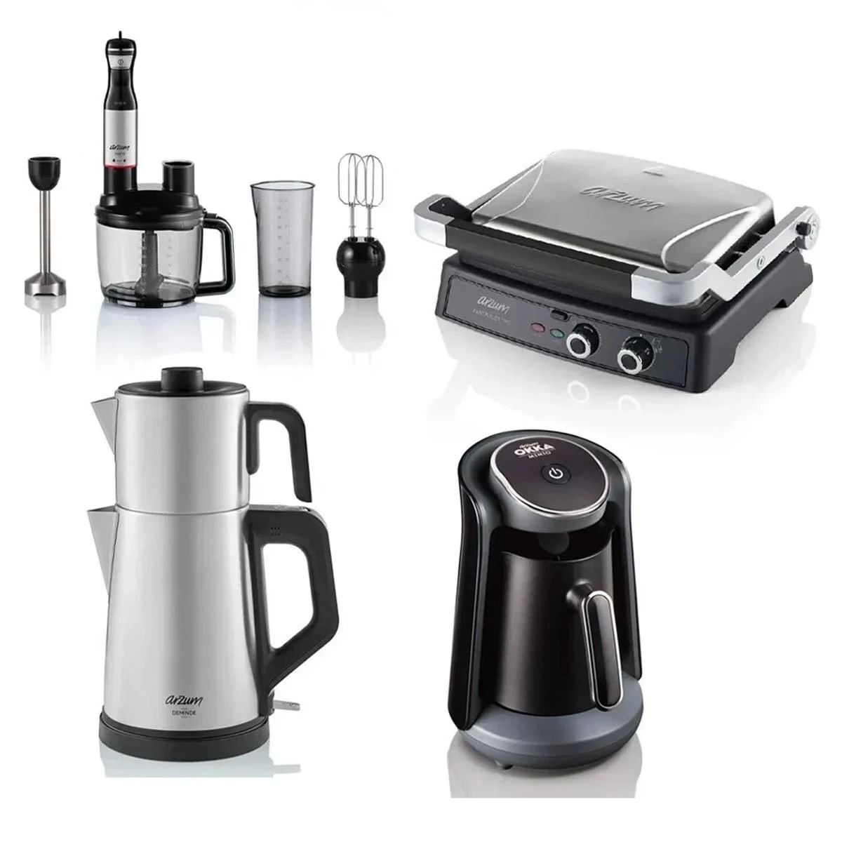 Arzum AR9026 Pro Premium 4'lü Inox Çeyiz Paketi