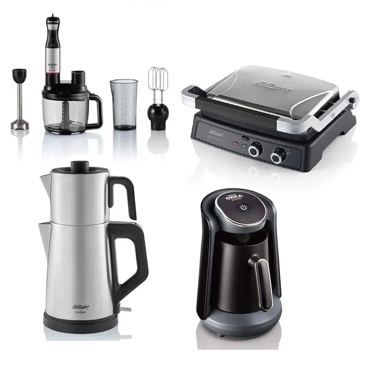 Arzum AR9026 Pro Premium 4'lü Inox Çeyiz Paketi