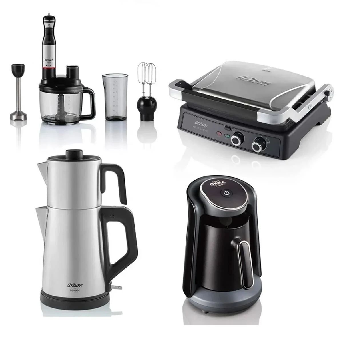 Arzum AR9026 Pro Premium 4'lü Inox Çeyiz Paketi