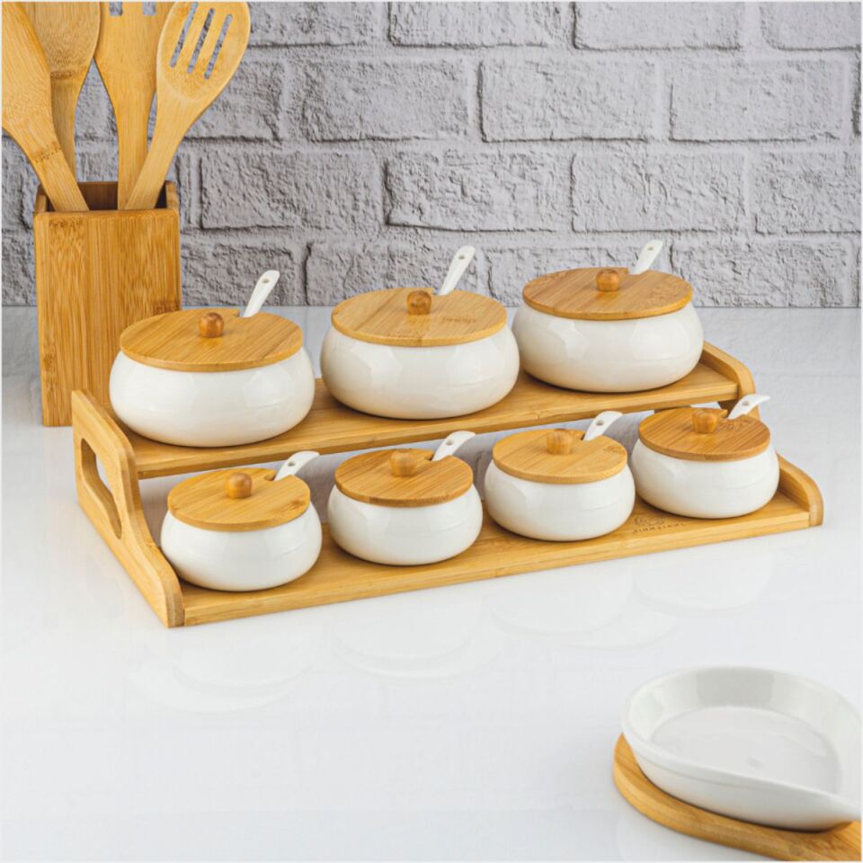 BAMBUM  DİMPLE - 7'Lİ BAHARAT SETİ STANDLI