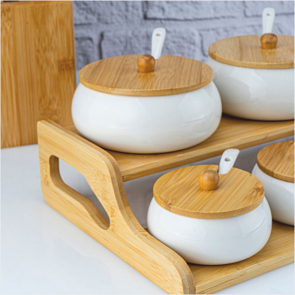 BAMBUM  DİMPLE - 7'Lİ BAHARAT SETİ STANDLI