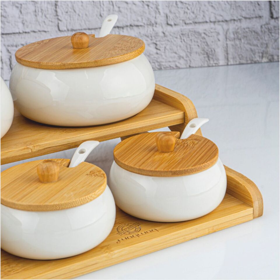 BAMBUM  DİMPLE - 7'Lİ BAHARAT SETİ STANDLI