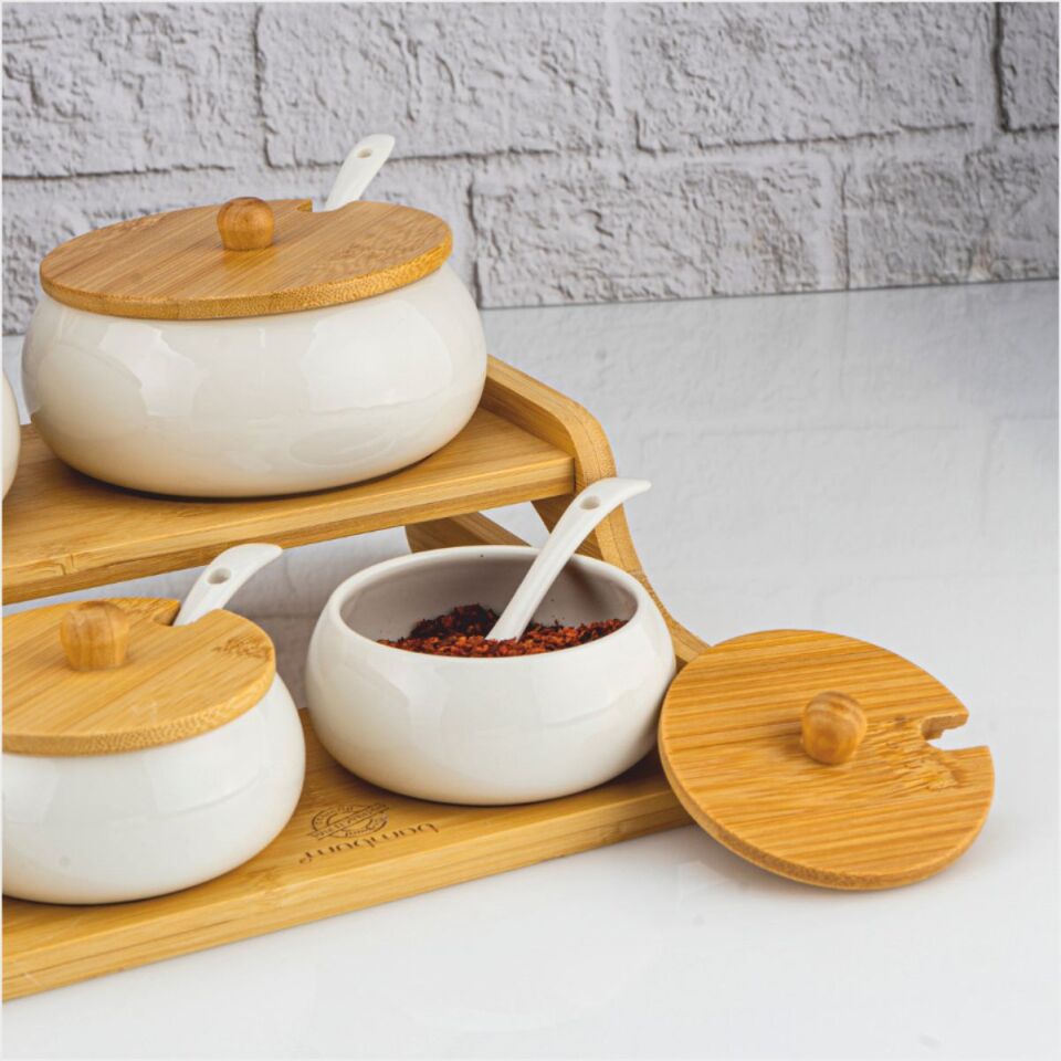 BAMBUM  DİMPLE - 7'Lİ BAHARAT SETİ STANDLI