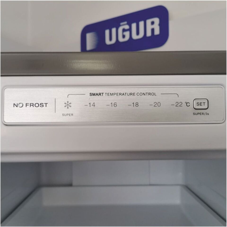 Uğur UED 6204 DTK NF R65 6 Çekmeceli Dikey No Frost Derin Dondurucu