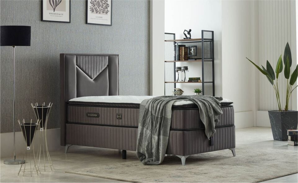 Bionight 100X200 Yatak Strong Açık Grı