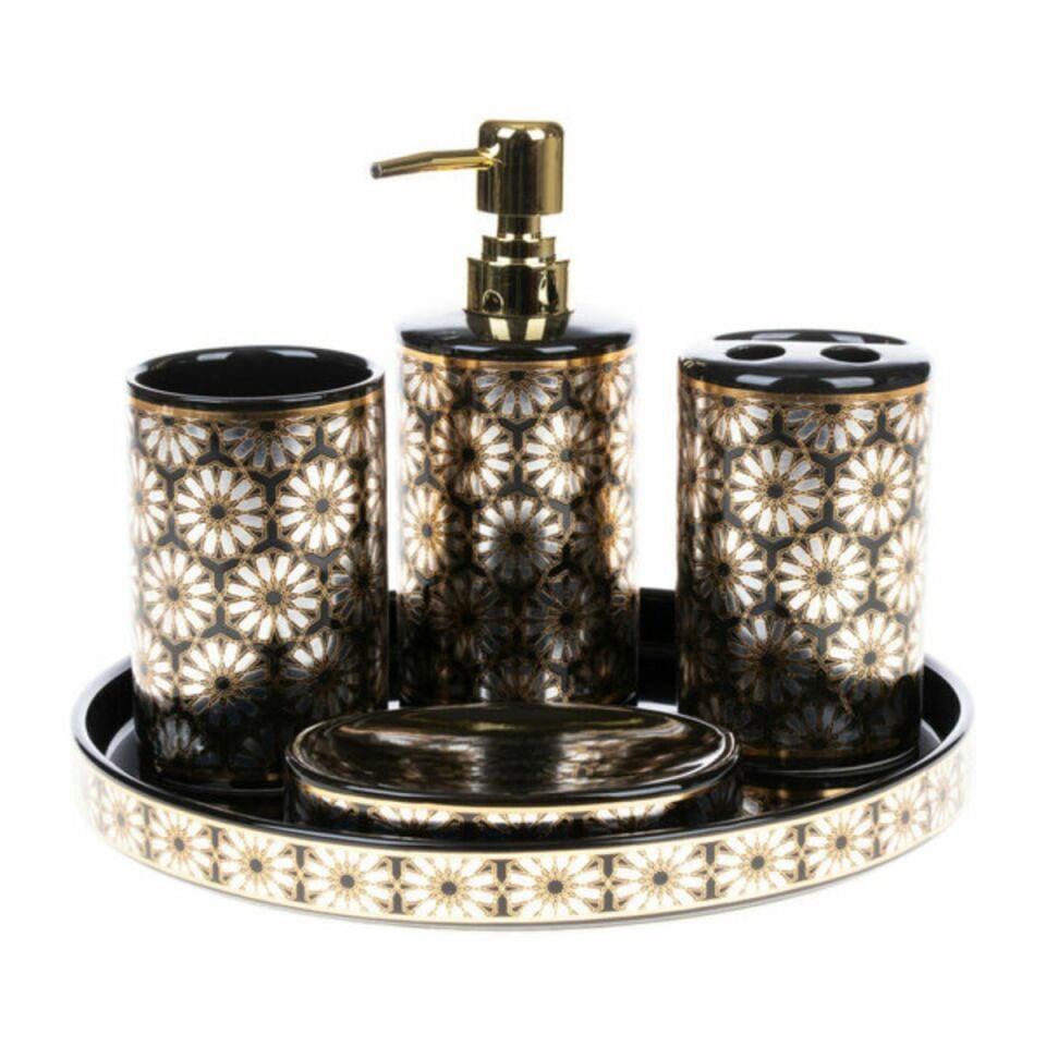 Krd Home 3358*Krd  Pamela 5 Li Banyo Takımı