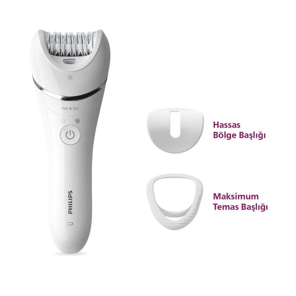 Philips 8000 Serisi BRE700/05 Islak Kuru Epilasyon Aleti