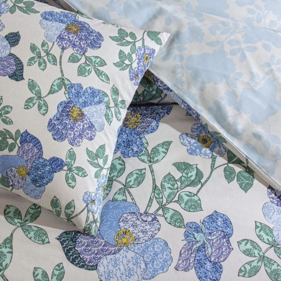 Taç Ardena Rf Nevresim Takımı Mavı Tek Kişilik