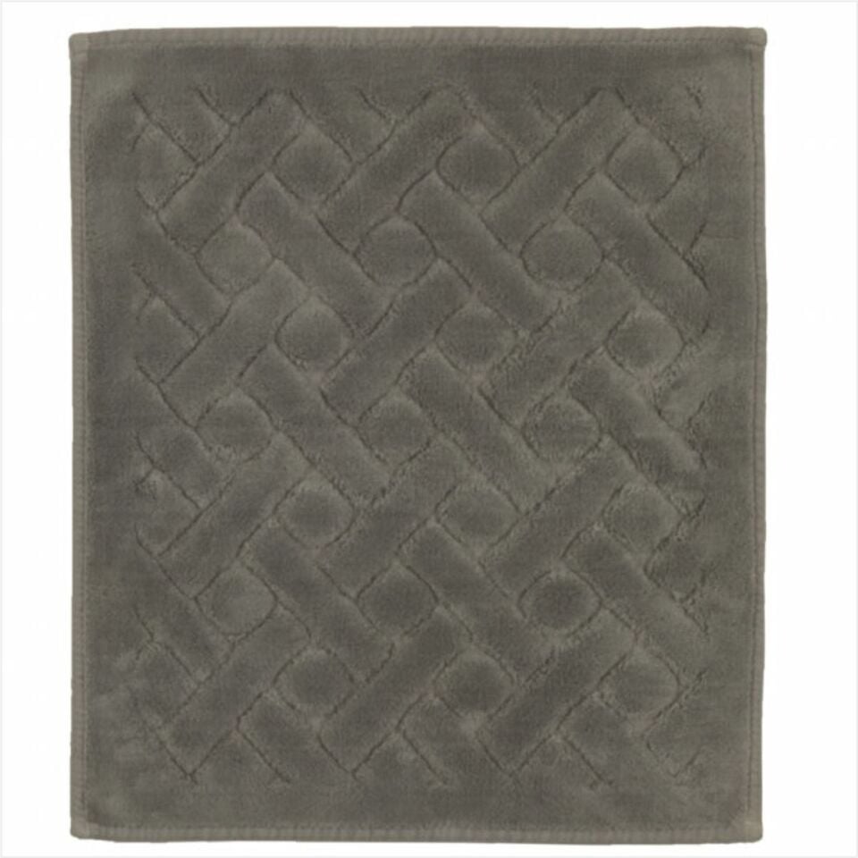 Karaca Foley 2 Lı Banyo Paspası 60X10, Açık Gri