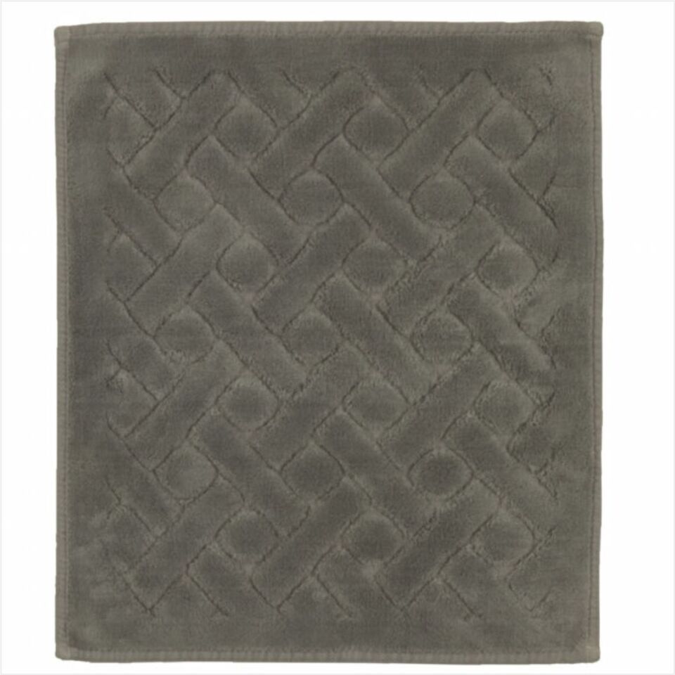 Karaca Foley 2 Lı Banyo Paspası 60X10, Açık Gri