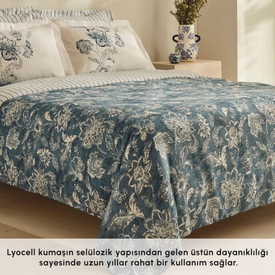 Karaca Floy Ck Lyocell Krep Nevresim Takımı Beyaz