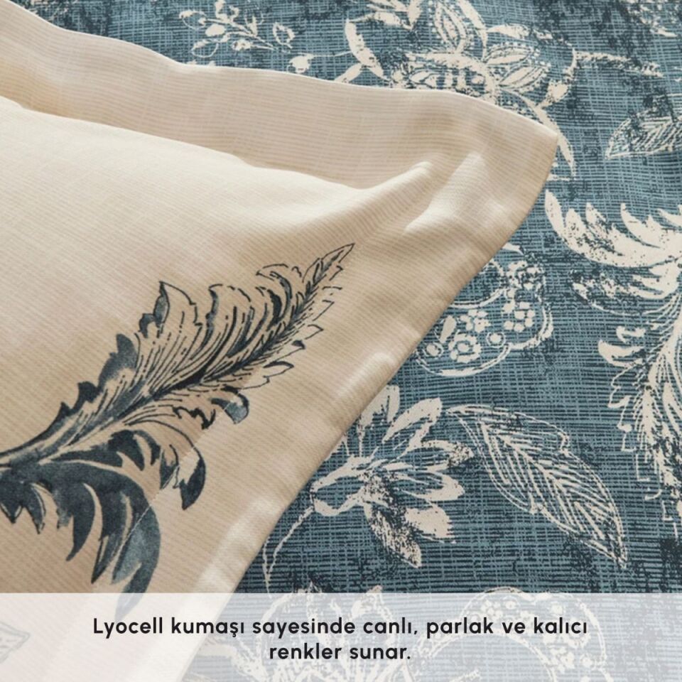 Karaca Floy Ck Lyocell Krep Nevresim Takımı Beyaz