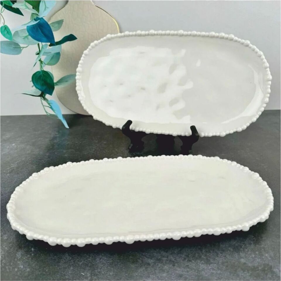 Krd Home 3524* Piraye Kayık Tabak