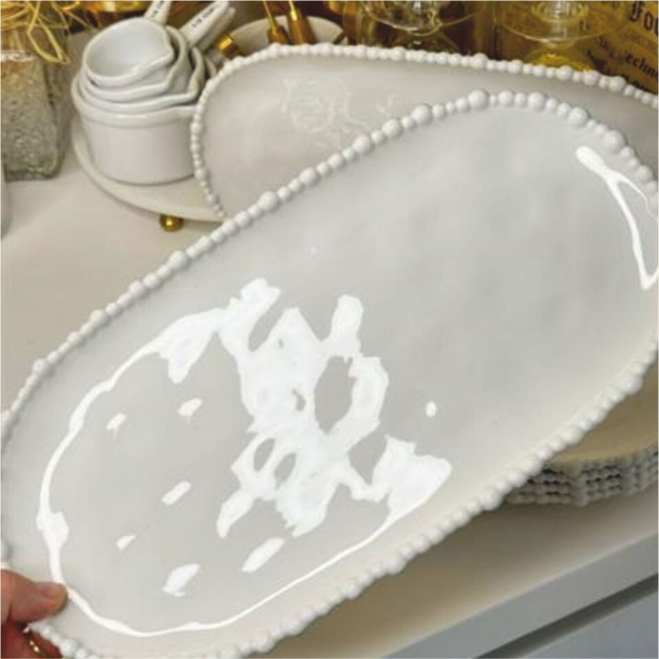 Krd Home 3524* Piraye Kayık Tabak