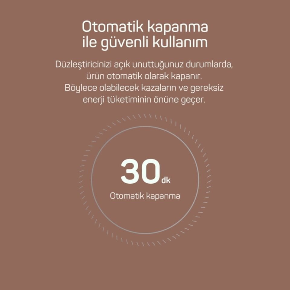 Arzum AR5068 Superstar Touch Saç Düzleştirici Fırça - Siyah